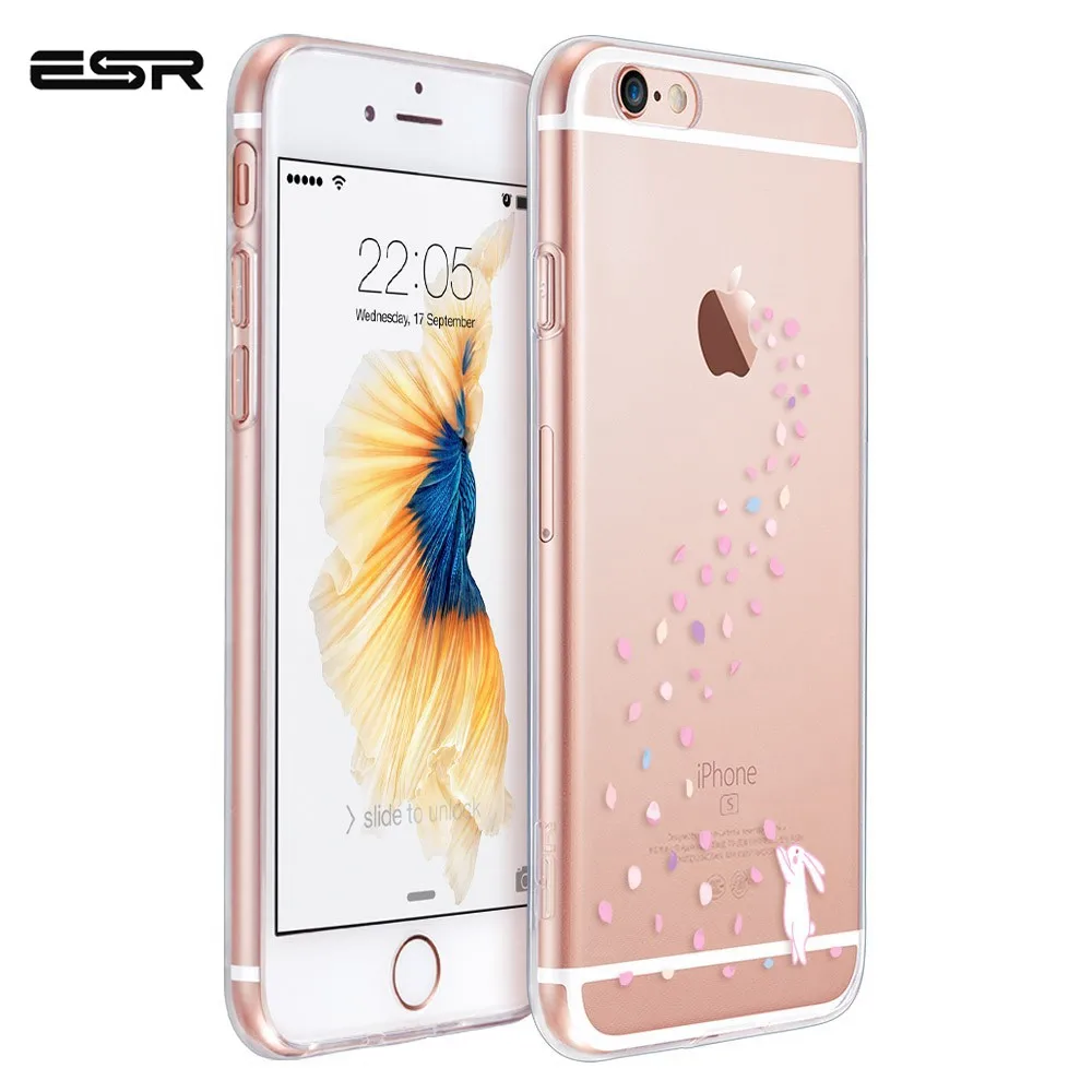 ESR Cartoon Case for 6/7/8 6S 7/8 Plus Cute Transparent Cover Clear Soft TPU Case Ultra Thin Cover Anti-Knock Coque iPhone8 Case
ESR Cartoon Case for 6/7/8 6S 7/8 Plus Cute Transparent Cover Clear Soft TPU Case Ultra Thin Cover Anti-Knock Coque iPhone8 Case