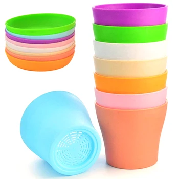 8 Pieces 5.5inch Plastic Plant Flower Seedling Potted Flower Plant Container with Tray Flower Pot 8 Colors
8 Pieces 5.5inch Plastic Plant Flower Seedling Potted Flower Plant Container with Tray Flower Pot 8 Colors