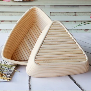 Triangular Rattan Bread Banneton Bread Proofing Basket Sourdough Proving Bread Rising Baskets S55 
Triangular Rattan Bread Banneton Bread Proofing Basket Sourdough Proving Bread Rising Baskets S55