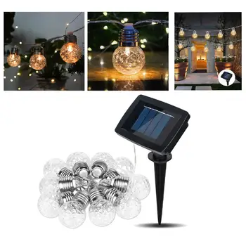 3.8m 10LED/6m 20LED Hanging Lights Solar Pineapple String Light Bulb Round Ball Light Outdoor Garden Light
3.8m 10LED/6m 20LED Hanging Lights Solar Pineapple String Light Bulb Round Ball Light Outdoor Garden Light