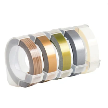 CiDY Mixed Color 5 Roll Compatible for DYMO 3D Plastic Embossing Xpress Labels 9mm for DYMO 1610/12965 Embossing Label Makers
CiDY Mixed Color 5 Roll Compatible for DYMO 3D Plastic Embossing Xpress Labels 9mm for DYMO 1610/12965 Embossing Label Makers