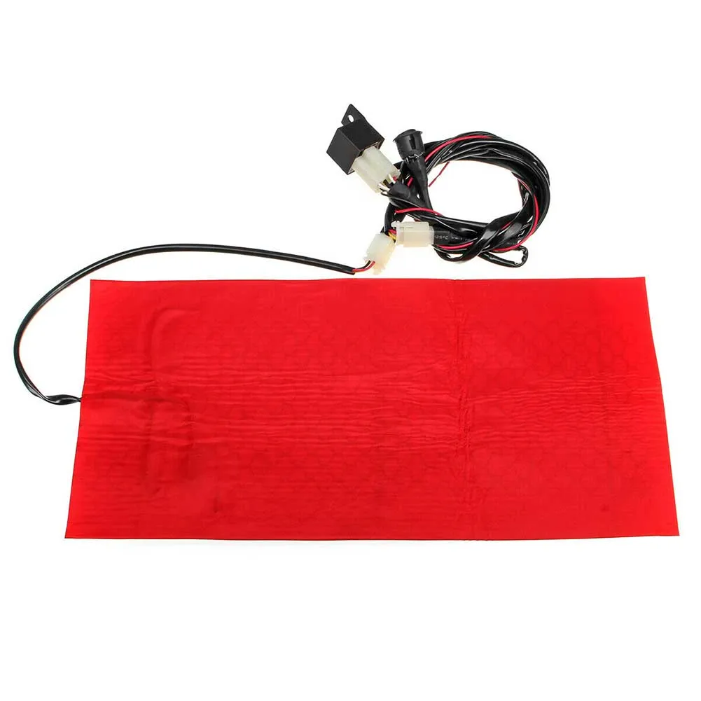 12V Soft Universal Motorcycle Seat Charging Cable Switch Button Winter Thermal Carbon Fiber Driving Warm Waterproof Heated Pad
12V Soft Universal Motorcycle Seat Charging Cable Switch Button Winter Thermal Carbon Fiber Driving Warm Waterproof Heated Pad