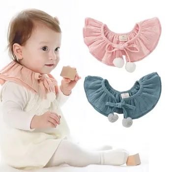 Cute Girls Hair Ball Double Bow Tie Dickie Toddler Baby Girl Kid Fake False Collar Baby Lace Up Cotton Detachable Tie Choker
Cute Girls Hair Ball Double Bow Tie Dickie Toddler Baby Girl Kid Fake False Collar Baby Lace Up Cotton Detachable Tie Choker