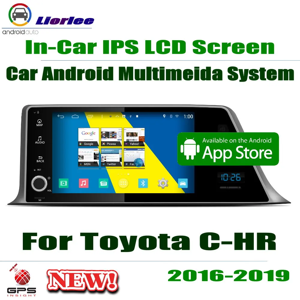 9" HD 1080P IPS LCD Screen Android 8 Core For Toyota C-HR CHR 2016-2019 Car Radio BT 3G/4G WIFI AUX USB GPS Navi Multimedia
9" HD 1080P IPS LCD Screen Android 8 Core For Toyota C-HR CHR 2016-2019 Car Radio BT 3G/4G WIFI AUX USB GPS Navi Multimedia