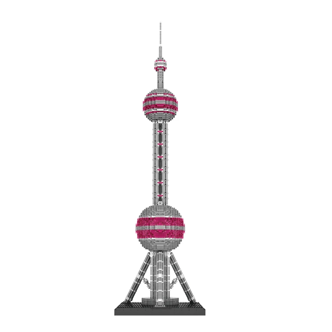 4220+Pcs MOC Oriental Pearl Tower Famous Architecture Model Building Blocks Small Particle Building Kit Gift Collection
4220+Pcs MOC Oriental Pearl Tower Famous Architecture Model Building Blocks Small Particle Building Kit Gift Collection