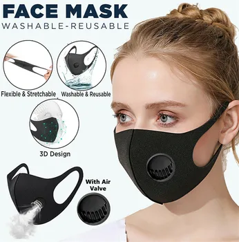 5/50pcs Pcak Anti Dust Anti Air Pollution Mask Breath Valve Washable Reusable 3D Cover Face Earloop Breathable Mouth Mask Filter
5/50pcs Pcak Anti Dust Anti Air Pollution Mask Breath Valve Washable Reusable 3D Cover Face Earloop Breathable Mouth Mask Filter