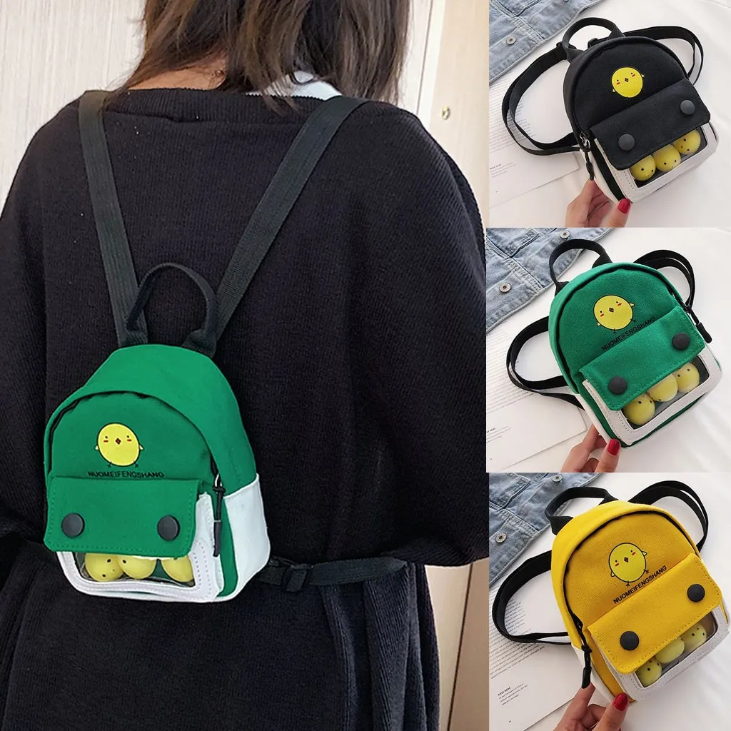 MAIOUMY Cartoon Chick Backpack Women Cute Animal Ladies Casual Canvas Bags Girls Clean Student Backpack Colorful free-shipping
MAIOUMY Cartoon Chick Backpack Women Cute Animal Ladies Casual Canvas Bags Girls Clean Student Backpack Colorful free-shipping