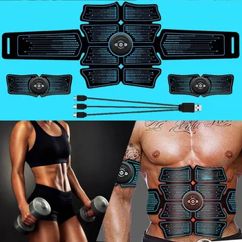 Home Gym Electrostimulation Abdominal Muscle Stimulator EMS Abs Hip Trainer Muscles Toner USB Charged Exercise Fitness Equipment
Home Gym Electrostimulation Abdominal Muscle Stimulator EMS Abs Hip Trainer Muscles Toner USB Charged Exercise Fitness Equipment