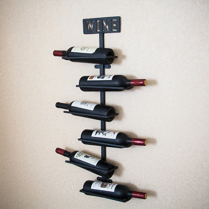 Jiahua Wall Hangers Wine Rack Iron Art Red Wine Rack Six Bottles of Wine Rack Manufacturers Direct Selling
Jiahua Wall Hangers Wine Rack Iron Art Red Wine Rack Six Bottles of Wine Rack Manufacturers Direct Selling