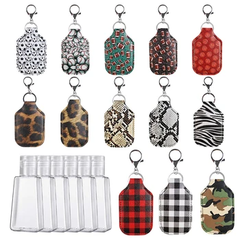 30ml Outdoor Portable Hand Sanitizer Keychain Holder with Flip Top for Backpack with Key Ring Refillable Bottles
30ml Outdoor Portable Hand Sanitizer Keychain Holder with Flip Top for Backpack with Key Ring Refillable Bottles