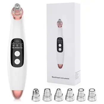Blackhead Remover Point Noir Electric Acne Vacuum Extractor Suction Tool Black Spots Pore Cleaner Skin Care Facial Clean Machine
Blackhead Remover Point Noir Electric Acne Vacuum Extractor Suction Tool Black Spots Pore Cleaner Skin Care Facial Clean Machine