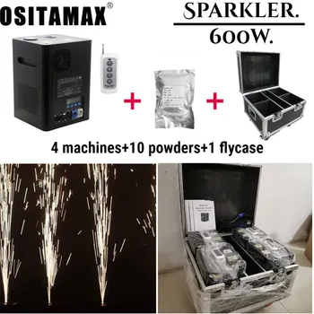 4+flycase+10 powder 600w Cold Sparkers Firework Machine Flam Fountain Spark Machine DMX512 Remote Fireworks Celebration Wedding
4+flycase+10 powder 600w Cold Sparkers Firework Machine Flam Fountain Spark Machine DMX512 Remote Fireworks Celebration Wedding
