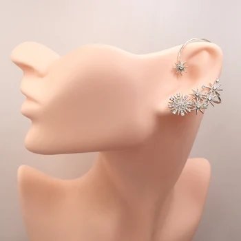 Lanyika Fashion Jewelry Gorgeous Frost Flower Unilateral Left Ear Bones Clip Micro inlay Inlay Wedding Party Popular Best Gift
Lanyika Fashion Jewelry Gorgeous Frost Flower Unilateral Left Ear Bones Clip Micro inlay Inlay Wedding Party Popular Best Gift