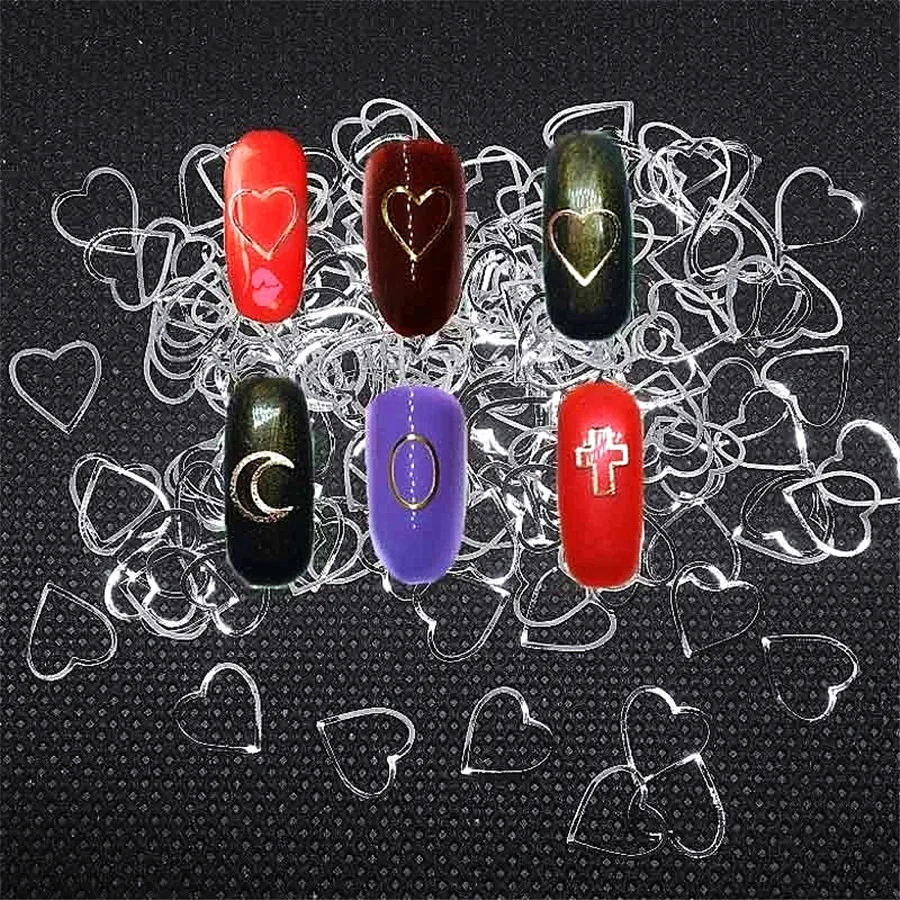 100Pcs Mixed Rose Silver Heart 3d Nail Art Decorations Hollow Moon Bling Hybrid Metal Rivet Cross Accessoires Nailart Supplies
100Pcs Mixed Rose Silver Heart 3d Nail Art Decorations Hollow Moon Bling Hybrid Metal Rivet Cross Accessoires Nailart Supplies