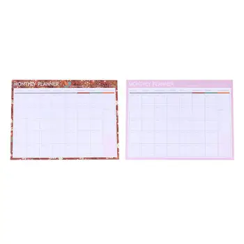 2 Pcs Mothly Plant Memo Simple Tearable Convenient To-do List Schedule Plan Notepad for Office Staffs Teachers
2 Pcs Mothly Plant Memo Simple Tearable Convenient To-do List Schedule Plan Notepad for Office Staffs Teachers