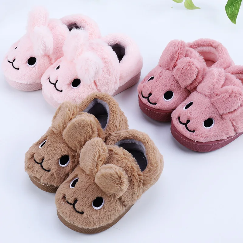 New Style Cotton Slippers quan bao gen Anti-slip Thick Bottomed Household Cute Children Warm Slipper Thick Bottomed Men And Wome 
New Style Cotton Slippers quan bao gen Anti-slip Thick Bottomed Household Cute Children Warm Slipper Thick Bottomed Men And Wome