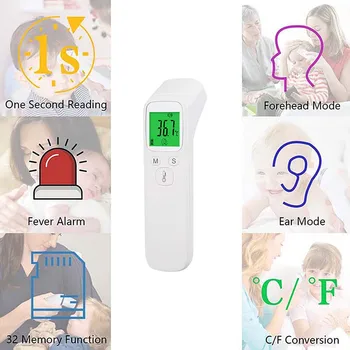 HOT thermometer clock thermo gun forehead thermometer gun forehead digital thermometer forehead temperature gun alarm
HOT thermometer clock thermo gun forehead thermometer gun forehead digital thermometer forehead temperature gun alarm