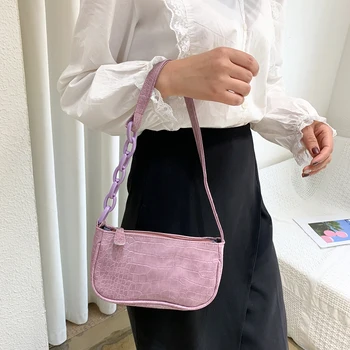 Retro Casual Women Totes Shoulder Bags Female Leather Solid Color Chain Handbag Fashion Exquisite Shopping Bag
Retro Casual Women Totes Shoulder Bags Female Leather Solid Color Chain Handbag Fashion Exquisite Shopping Bag