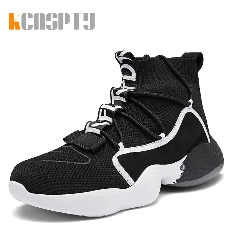 New Fashion Men Sneakers High Top Basketball Shoes for Men Autumn Outdoors Sports Ankle Boots Men Comfortable Plus Size 35-50
New Fashion Men Sneakers High Top Basketball Shoes for Men Autumn Outdoors Sports Ankle Boots Men Comfortable Plus Size 35-50