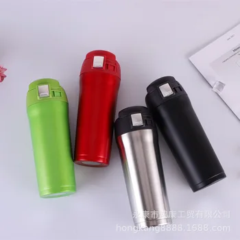 New Fashion Bounce Cover Vacuum Flask Portable Double-layer Vacuum Thermal Insulation Sports Thermal Insulation Water Bottle
New Fashion Bounce Cover Vacuum Flask Portable Double-layer Vacuum Thermal Insulation Sports Thermal Insulation Water Bottle