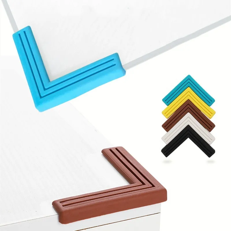 4pcs Children safety corner Silicone Anti-Collision Angle Guard Edge Protection Cover For Desk Table window frame baby products
4pcs Children safety corner Silicone Anti-Collision Angle Guard Edge Protection Cover For Desk Table window frame baby products