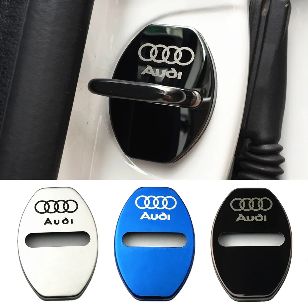 4pc Stainless Steel Car Door Lock Protecting Cover sticker For Audi a3 a4 a5 a6 a7 a8 b5 b6 b7 b8 c6 c7 c8 8v 8p car accessories
4pc Stainless Steel Car Door Lock Protecting Cover sticker For Audi a3 a4 a5 a6 a7 a8 b5 b6 b7 b8 c6 c7 c8 8v 8p car accessories