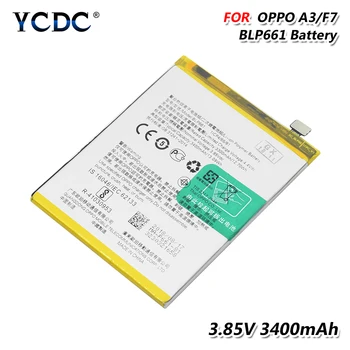 BLP661 Lithium Battery 3.85V 3400mAh Li-ion Bateria Cell Phone Battery Replacement For OPPO A3 Original Mobile Phone Battery
BLP661 Lithium Battery 3.85V 3400mAh Li-ion Bateria Cell Phone Battery Replacement For OPPO A3 Original Mobile Phone Battery