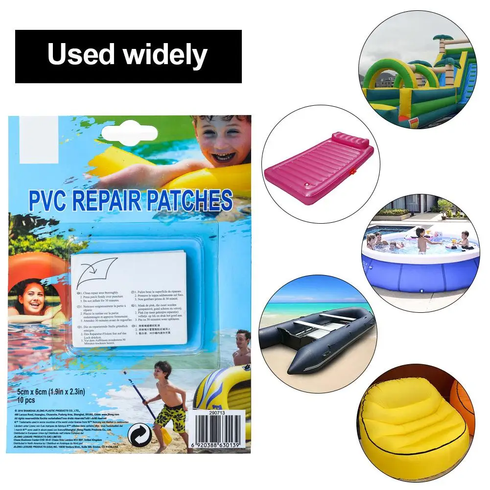 10PCS 5x6cm Self-adhesive Swimming Pool Special Repair Patch Adhesive Sticker Repair Patch For PVC Inflatable Products
10PCS 5x6cm Self-adhesive Swimming Pool Special Repair Patch Adhesive Sticker Repair Patch For PVC Inflatable Products