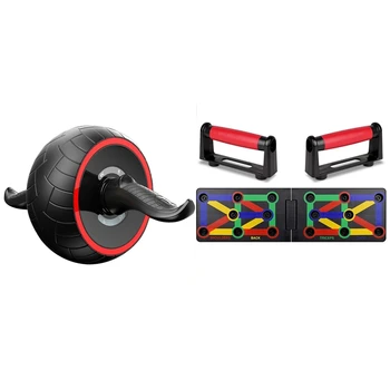 1 Set Push Up Board Push Up Board Training & 1 Pcs Fitness Speed Training Ab Roller Exercise Rebound Wheel
1 Set Push Up Board Push Up Board Training & 1 Pcs Fitness Speed Training Ab Roller Exercise Rebound Wheel