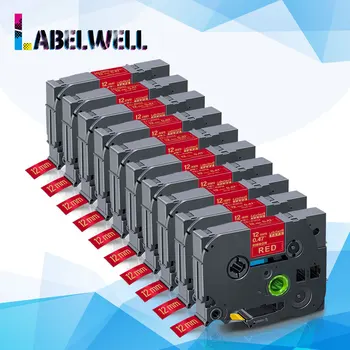 Labelwell 10PCS TZe-RW34 non-adhesive ribbon replace for Brother TZeRW34 TZe RW34 12mm Satin Ribbon Tape Gold on Red for P-Touch
Labelwell 10PCS TZe-RW34 non-adhesive ribbon replace for Brother TZeRW34 TZe RW34 12mm Satin Ribbon Tape Gold on Red for P-Touch