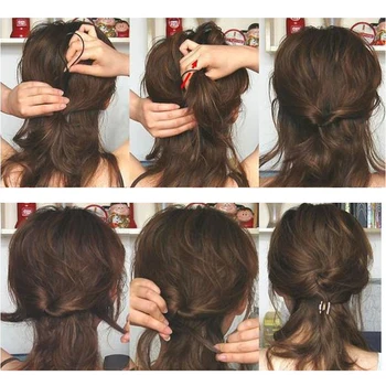 HOT 2pcs Ponytail Creator Plastic Loop Styling Tools Black Topsy Pony topsy Tail Clip Hair Braid Maker Styling Tool TXTB1
HOT 2pcs Ponytail Creator Plastic Loop Styling Tools Black Topsy Pony topsy Tail Clip Hair Braid Maker Styling Tool TXTB1