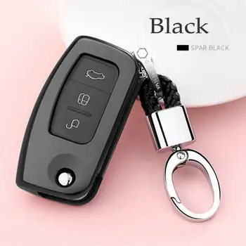 Metal snap Braided Leather Rope keychain ABS Hard shell case Car key cover set Bag For Ford Fiesta Focus 2 Ecosport Kuga Escape
Metal snap Braided Leather Rope keychain ABS Hard shell case Car key cover set Bag For Ford Fiesta Focus 2 Ecosport Kuga Escape