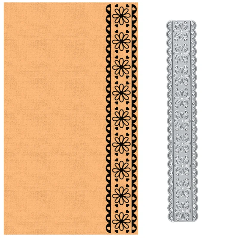 InLoveArts Flower Lace Border Dies Metal Cutting Dies for Card Making Scrapbooking Dies Embossing Cuts Stencil Craft Dies
InLoveArts Flower Lace Border Dies Metal Cutting Dies for Card Making Scrapbooking Dies Embossing Cuts Stencil Craft Dies