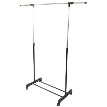 Vertical Horizontal Stretching Stand Clothes Rack with Shoe Shelf Home Hanging Rack Clothes Storage Holder (Black)
Vertical Horizontal Stretching Stand Clothes Rack with Shoe Shelf Home Hanging Rack Clothes Storage Holder (Black)