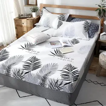1pcs 100%Cotton Printed Fitted Sheet Mattress Cover Four Corners with Elastic Band Bed Sheet Queen King Full King Size
1pcs 100%Cotton Printed Fitted Sheet Mattress Cover Four Corners with Elastic Band Bed Sheet Queen King Full King Size