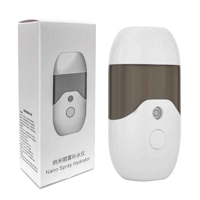 USB Rechargeable Face Humidifier Face Steamer Moisturizing Spray Hand-held Water Nano Ionic Mist
USB Rechargeable Face Humidifier Face Steamer Moisturizing Spray Hand-held Water Nano Ionic Mist
