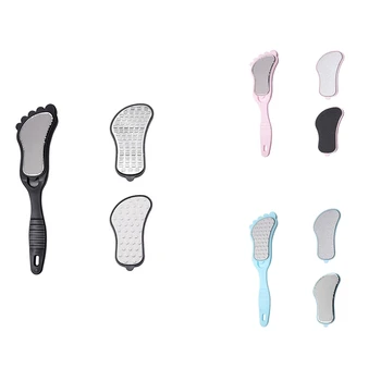 Hard Dead Skin Remover Foot Shape File Pedicure Double Sided Sanding File Reusable Washable Stainless Steel File
Hard Dead Skin Remover Foot Shape File Pedicure Double Sided Sanding File Reusable Washable Stainless Steel File