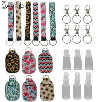 6Pcs 30ml Reusable Spray Bottle Hand Sanitizer Keychain Holder Leakproof Refillable Wrist Strap Travel Containers Kit
6Pcs 30ml Reusable Spray Bottle Hand Sanitizer Keychain Holder Leakproof Refillable Wrist Strap Travel Containers Kit