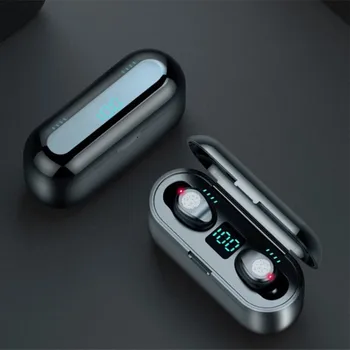 Forget Upset F9 TWS Bluetooth Headset Bluetooth 5.0 touch digital display waterproof and sweat-proof in-ear mini sports Bluetoot
Forget Upset F9 TWS Bluetooth Headset Bluetooth 5.0 touch digital display waterproof and sweat-proof in-ear mini sports Bluetoot