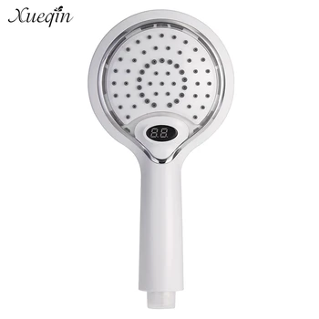 Xueqin Water Powered Showerhead Change LED Temperature Digital Display Handheld Bathroom Shower Head
Xueqin Water Powered Showerhead Change LED Temperature Digital Display Handheld Bathroom Shower Head