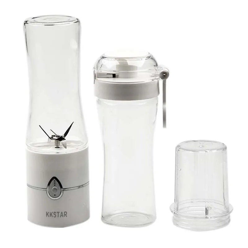 KKSTAR 400Ml Portable Usb Electric Juicer Machine Squeezer Glass Blender Extractor Spiral Vegetable Fruit Orange Juic
KKSTAR 400Ml Portable Usb Electric Juicer Machine Squeezer Glass Blender Extractor Spiral Vegetable Fruit Orange Juic