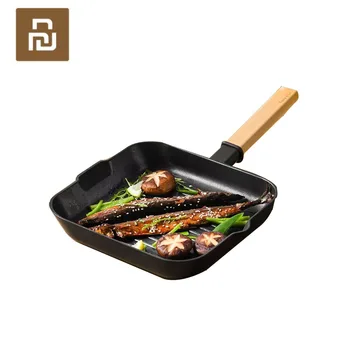 Youpin Yuewei Creative Steak Pot Non-stick Frying Fast Heat Conduction Frying Pan Wooden Handle Folding for Kitchen NEW
Youpin Yuewei Creative Steak Pot Non-stick Frying Fast Heat Conduction Frying Pan Wooden Handle Folding for Kitchen NEW