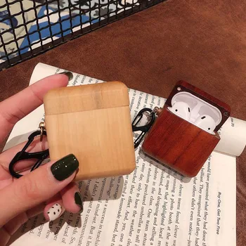 Wooden Wireless Bluetooth Earphone Protective Case with Keychain Earbuds Protective Cover ALS88
Wooden Wireless Bluetooth Earphone Protective Case with Keychain Earbuds Protective Cover ALS88