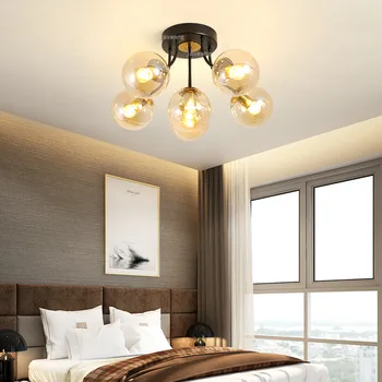 Nordic LED Ceiling Light Minimalist Home Decor Ceiling Lighting Glass Light Fixtures Dining Room Creative Hanging Ceiling Lamp
Nordic LED Ceiling Light Minimalist Home Decor Ceiling Lighting Glass Light Fixtures Dining Room Creative Hanging Ceiling Lamp