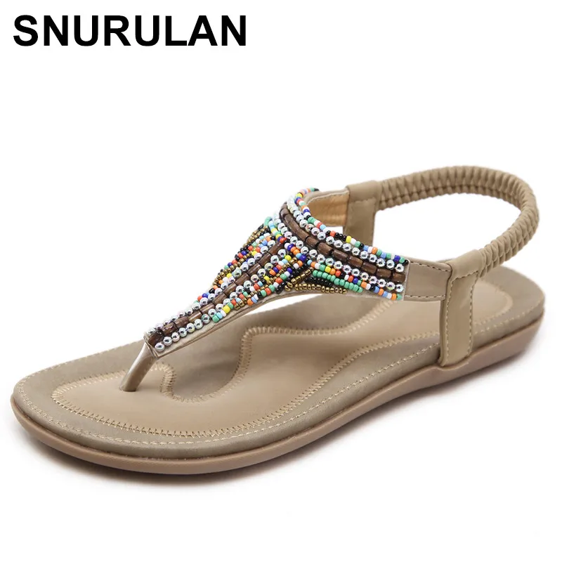 SNURULAN Women's sandals; summer sandals on a flat sole with beads; New; bohemian flip flops; women's shoes; Flip flops 
SNURULAN Women's sandals; summer sandals on a flat sole with beads; New; bohemian flip flops; women's shoes; Flip flops
