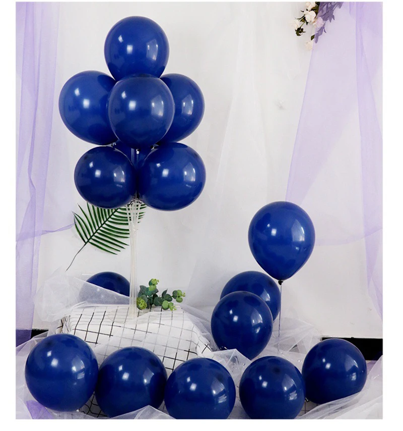 10pcs 5' 10" 12" Latex Navy Blue Balloons 1Birthday Party Shower Backdrop Decor Centerpiece Graduation Decorations Balloon
10pcs 5' 10" 12" Latex Navy Blue Balloons 1Birthday Party Shower Backdrop Decor Centerpiece Graduation Decorations Balloon