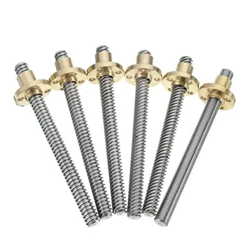 Guide rail kits T8 Lead Screw 200/300/400/500mm+Optical axis+KP08 bearing +screw nut housing mounting bracket for 3D printer
Guide rail kits T8 Lead Screw 200/300/400/500mm+Optical axis+KP08 bearing +screw nut housing mounting bracket for 3D printer