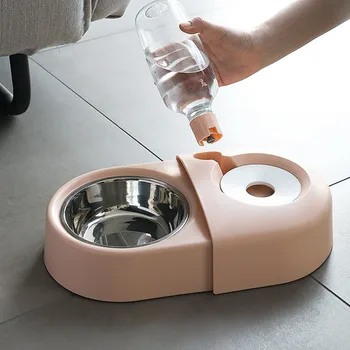 Pet Large-Capacity Feeder Cat And Dog Automatic Drinking Bowl Food Basin Double Bowl NEW
Pet Large-Capacity Feeder Cat And Dog Automatic Drinking Bowl Food Basin Double Bowl NEW