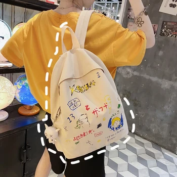 Printed Graffiti Women's Backpacks for Girls Small Fresh Schoolbag Female Korean Harajuku Student School Backpack Women Book Bag
Printed Graffiti Women's Backpacks for Girls Small Fresh Schoolbag Female Korean Harajuku Student School Backpack Women Book Bag