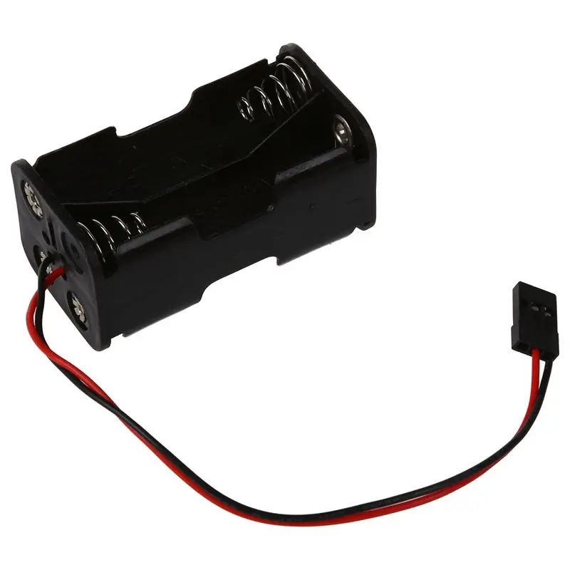 Futaba Plug Connector RC 4 x AA Battery Holder Box Case For Helicopter Airplane Car Aircraft Boat
Futaba Plug Connector RC 4 x AA Battery Holder Box Case For Helicopter Airplane Car Aircraft Boat